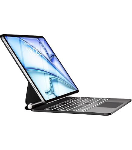 Amazon.com: doqo Magic Keyboard Case for iPad Air 11 & iPad Pro 11